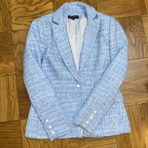 Blue Tweed Blazer